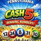 pennsylvania cash 5 lottery numbers